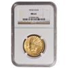 Image 1 : 1910-S $10 Indian Head Eagle Gold Coin NGC MS61