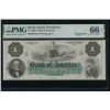 Image 1 : 1860's $1 Providence RI Obsolete PMG 66EPQ