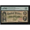 Image 1 : 1862 $5 Legal Tender Note PMG 15