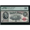 Image 1 : 1917 $2 Legal Tender Note PMG 50