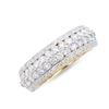 Image 2 : 14KT Yellow Gold 1.32ctw Diamond Ring