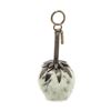 60  Fendi White Leather Fruit Bag Charm
