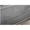 Image 9 : Chanel Grey White Lambskin Bicolor Leather CC Bowling Bag
