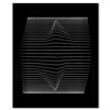 Ilile - II de la serie Ondulatoires by Vasarely (1908-1997)