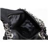 Image 5 : Chanel Black Silver-tone Sequin Leather Summer Night Single Flap Shoulder Bag