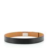 Image 2 : Hermes Depeche Belt Leather Medium Black