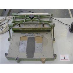 MANUAL MARKING PRESS (Note: Located in Scotland)