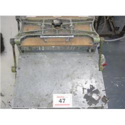 MANUAL MARKING PRESS (Note: Located in Scotland)