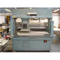 1985 BU TRAVELLING HEAD PRESS MODEL GTHI S/N 100 C/W LIGHT GUARDS (Note: Located in Scotland)