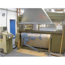 COX & WRIGHT TRAVELLING HEAD PRESS C/W AUTOMATED BELT FEED AND CNC CONTROL (Note: Located in Scotlan