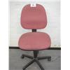 Image 1 : APPROX. 20 RED UPHOLSTERED SWIVEL CHAIRS (Note: Located in Scotland)