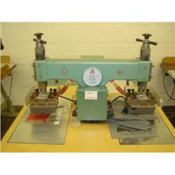 ADKINS TW102 FABREX TWIN STATION WELDING MACHINE