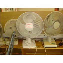 QTY X 8 DESKTOP FANS
