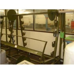 STEEL FRAMED 12 ROLL MATERIAL FEED