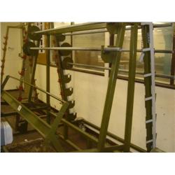 STEEL FRAMED 9 ROLL MATERIAL FEED