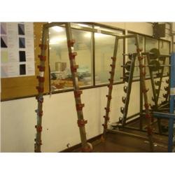 STEEL FRAMED 18 ROLL MATERIAL FEED