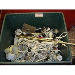 BOX OF VARIOUS LIGHT FITTINGS
