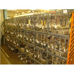 QTY X 4 LAST/MOULD RACKS