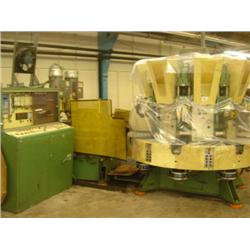 8 STATION PLASTIMATIC INJECTION MOULDING MACHINE C/W 2 GUNS/HYDRAULIC SCREW MACHINE NO. 1227