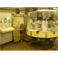 8 STATION PLASTIMATIC INJECTION MOULDING MACHINE C/W GUN, HUDRAULIC SCREW MOTOR MACHINE NO. 1273