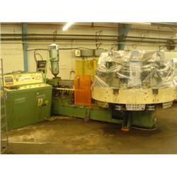 8 STATION PLASTIMATIC INJECTION MOULDING MACHINE C/W GUN, ELECTRIC SCREW MOTOR MACHINE NO. 1041