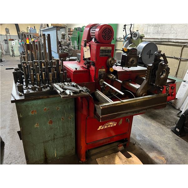 *THURS* SUNNEN HEAVY DUTY PRECISION HONING MACHINE. MODEL LDB-1810. COMES WITH LARGE SELECTION OF