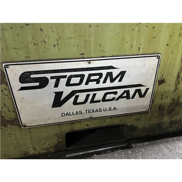 STORM VULCAN NUMBER 15C LARGE INDUSTRIAL CRANK SHAFT GRINDER WITH