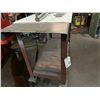 Image 2 : 54" X 18" STEEL WORKBENCH ON WHEELS