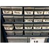Image 3 : 2 CONTAINERS OF LARGE SELECTION OF METRIC AND STANDARD TAP AND DIES. HUNDREDS OF PIECES.