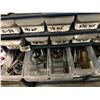 Image 5 : 2 CONTAINERS OF LARGE SELECTION OF METRIC AND STANDARD TAP AND DIES. HUNDREDS OF PIECES.