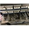 Image 7 : 2 CONTAINERS OF LARGE SELECTION OF METRIC AND STANDARD TAP AND DIES. HUNDREDS OF PIECES.