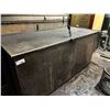 Image 1 : HOT TANK. USED FOR CLEANING LARGE PARTS. 105" LONG X 42". USES CAUSTIC SODA FOR CLEANING. 50A 208.