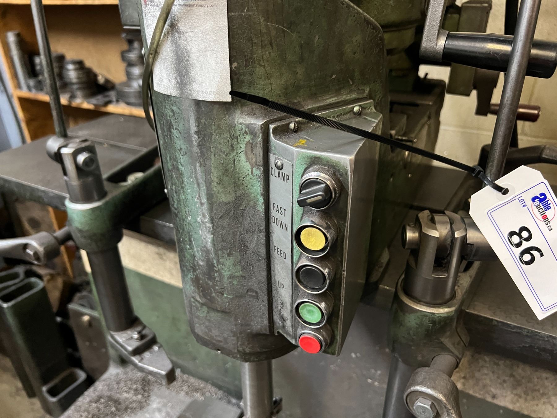 ROTTLER MODEL FA4B CYLINDER BORING MACHINE. 3 PHASE. SIZES FROM 1.5-6 ...