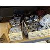 Image 1 : CONTENTS OF 3 SHELVES ASSORTED PISTONS AND PISTON SETS INC CHEV 350'S, 351W,