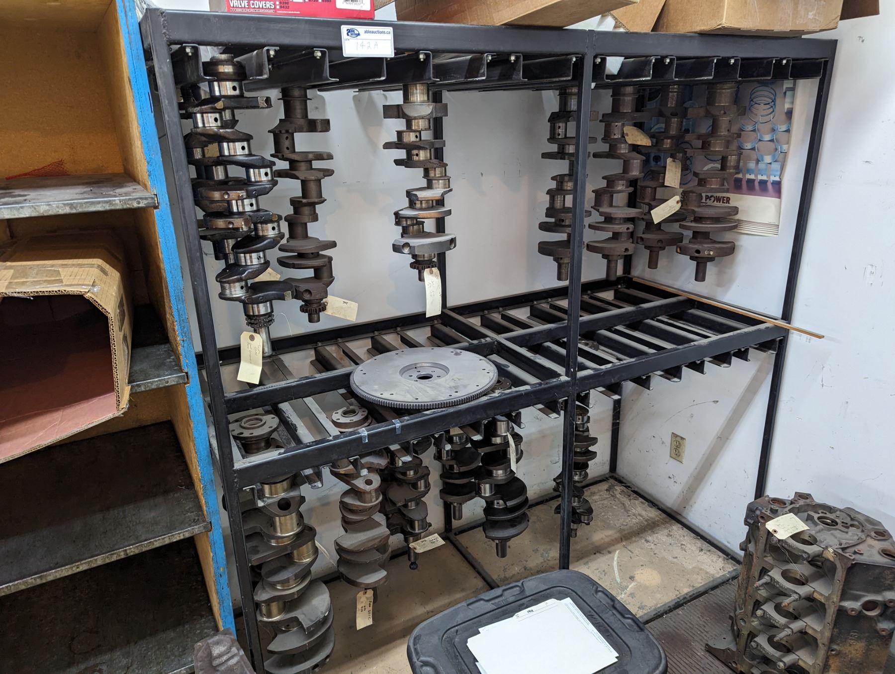 CRANKS SHAFT STORAGE/DISPLAY RACK. WITH OR WITHOUT THE CRANK SHAFT ...