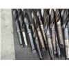 Image 2 : ASSORT MID-SIZE DRILL BITS.  APPROX. 45 PIECES. SIZES UP TO 1 5/8". 5 GALLON BUCKETS FULL