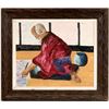 Image 1 : Framed Painting of an Asian Artist    [159424]