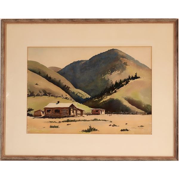 Stanford Stevens Original Watercolor    [121257]