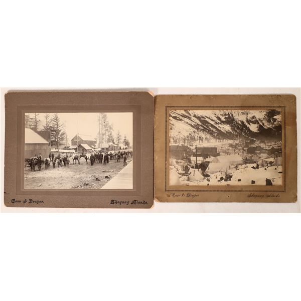 Early Skagway Alaska 7"x 9" ( Photos (2)  1898  [171399]