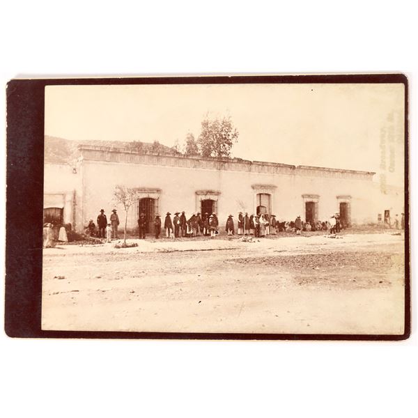 Tucson Street Scene Photo, c. 1885  c1885  [174024]