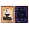 Image 1 : Ambrotype Portrait of Spanish Lady by Famed San Francisco Photographer     [173744]