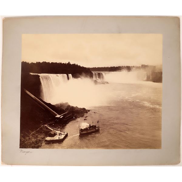 Old Niagara Falls Photo 10"x 12"  1800s  [171392]