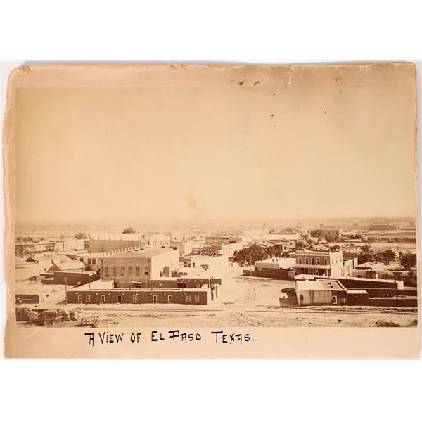 El Paso Photo c. 1880  c1880  [174025]