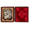 Image 1 : Guitarist Daguerreotype in a Ladies Case.    [175960]