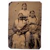 Image 1 : Tintype of 3 Indian Ladies    [175962]