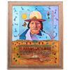Image 1 : Sitting Bull's Vision Acrylic Painting by Merle Locke    [170623]