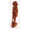 Image 1 : Carved Wood Bali Woman with a Cane by Suarsa    [161308]