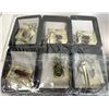 Image 2 : Mixed Lot, 33Keychains & Necklaces w/ Flowers & Bugs    [175947]