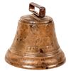 Image 3 : Chantel Foundry Bells (2)  & Cow Bell  1870's  [170788]