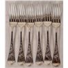 Image 1 : Sterling Silver Forks, 9.14 Tr oz Ag    [173737]